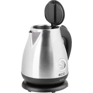 ECG Metallico RK1705, 2200W, 1.7L, Inox/Negru