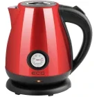 Fierbator ECG Metallico RK1705 Rosso, 2200W, 1.7L, Rosu/Negru