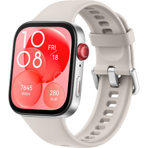 Huawei Watch FIT 3 Moon White Fluoroelastomer Strap