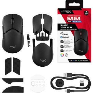 HyperX Pulsefire Saga Pro RGB Black