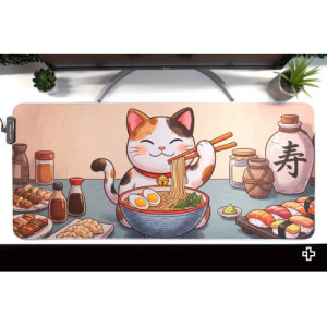 QwertyKey Lucky Neko Ramen RGB