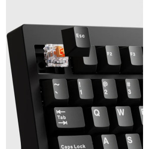 QwertyKey 75 Pro V2 RGB Black Tactil Prelubriafiat V2 Switch Mecanica