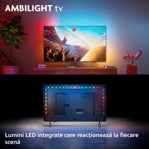 Philips Smart TV 43PUS8001/12 Seria PUS8001/12 108cm 4K UHD HDR Ambilight pe 3 laturi