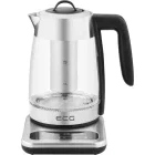 Fierbator ECG RK1891, 2200W, 1.8L, Inox/Negru
