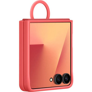 Samsung Protectie pentru spate Silicone Ring Red pentru Galaxy Z Flip 7
