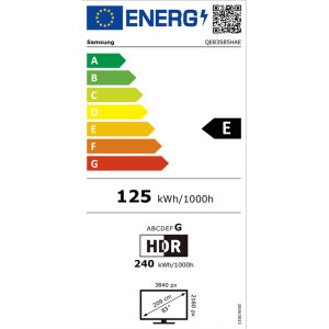 Samsung Smart TV OLED QE83S85H Seria S85H 209cm negru 4K UHD HDR