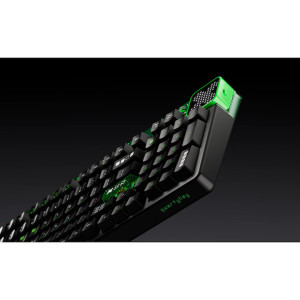 QwertyKey 100 Matrix RGB Black Liniar Prelubrifiat V2 Switch Mecanica