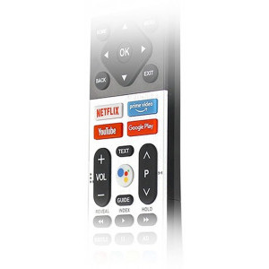 Allview Smart TV Android 43ePlay7100-U Seria ePlay7100-U 109cm argintiu-negru 4K UHD HDR