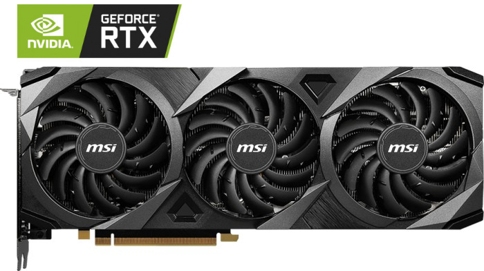 Placa video MSI GeForce RTX 3070 VENTUS 3X OC LHR 8GB GDDR6 256-bit