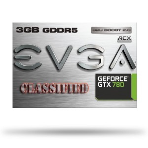 EVGA GeForce GTX 780 Classified ACX Cooling 3GB GDDR5 384-bit
