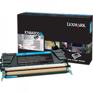 Lexmark Toner X746A2CG Cyan