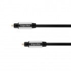 Cablu audio Kruger&Matz S/PDIF Optic Male - S/PDIF Optic Male, 1m, negru