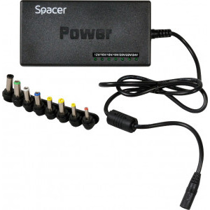 Spacer Incarcator Laptop Spacer Universal 96W 12-24V