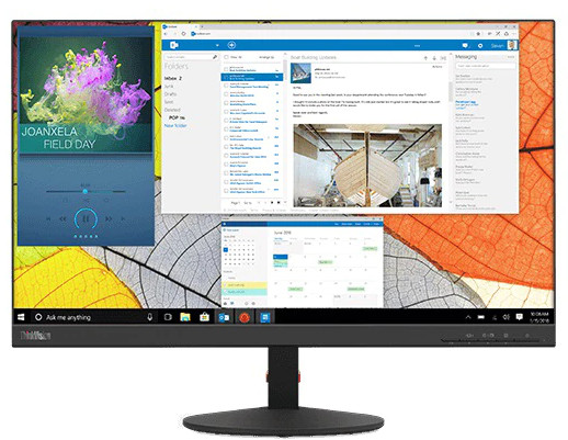Monitor LED Lenovo ThinkVision S24q-10 23.8 inch 4 ms Negru 60 Hz