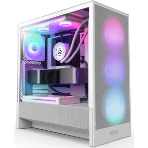 Carcasa NZXT H5 Flow RGB (2024) White
