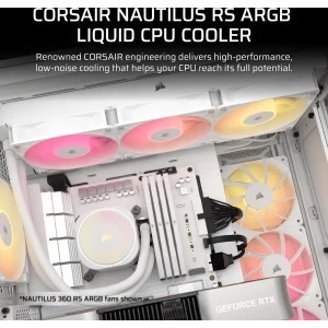 Corsair Nautilus 240 RS ARGB White