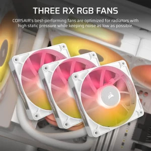 Cooler CPU Corsair iCUE LINK Titan 360 RX LCD RGB White - PC Garage
