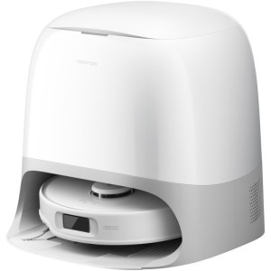 Aspirator robot Roborock Qrevo Curv 5A1 QRCS02-00, 5200 mAh, 18500Pa, 0.33L, Alb