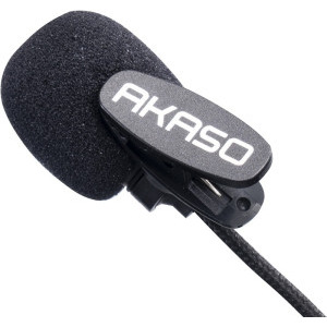 AKASO Microfon extern USB-C SYZ0086 Black