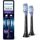 Philips Sonicare Rezerve periuta de dinti electrica Premium Gum Care HX9052/88 Negru, 2 buc