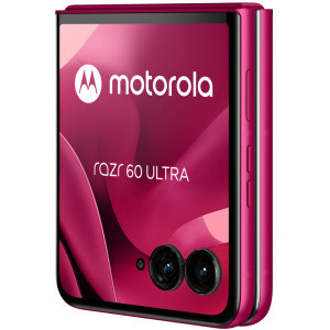 Motorola Razr 60 Ultra, 512GB, 16GB RAM, Dual SIM, 5G, Tri-Camera, Pantone Cabaret