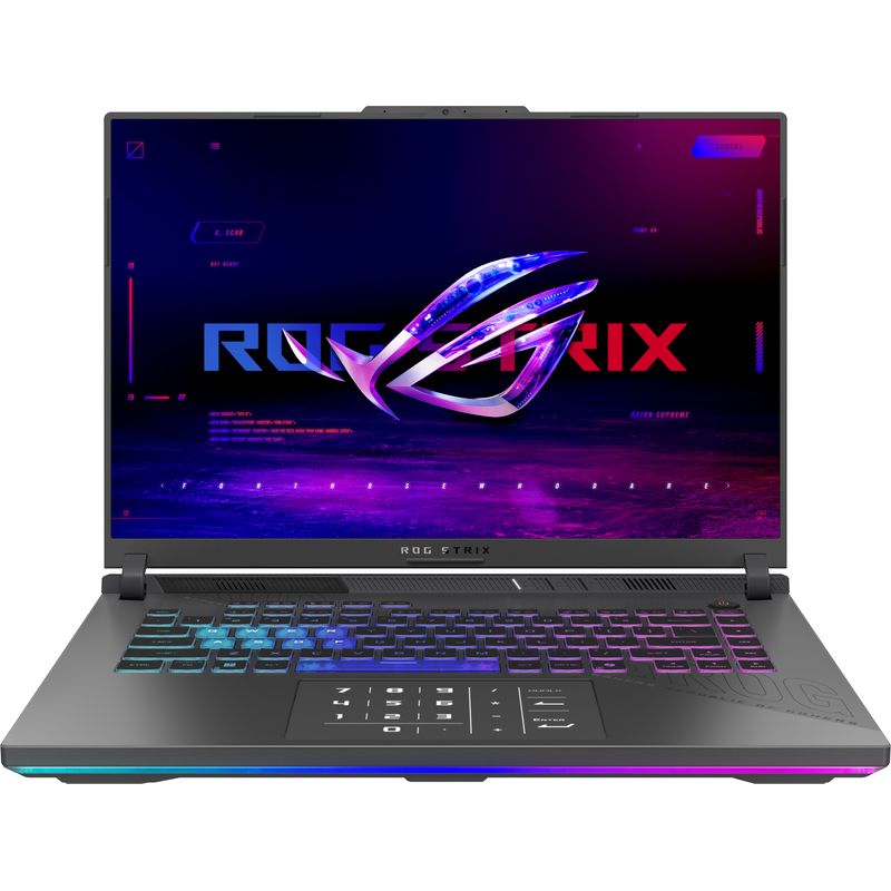 Laptop ASUS Gaming 16'' ROG Strix G16 G614FH, FHD+ 165Hz, Procesor AMD Ryzen™ 9 9955HX (64M Cache, up to 5.40 GHz), 32GB DDR5, 1TB SSD, GeForce RTX 5050 8GB, No OS, Eclipse Gray