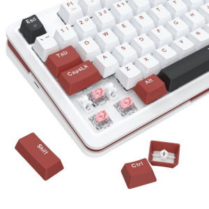 Redragon Stormhunter Alba RGB Switch-uri Magnetice Redragon Roz Mecanica