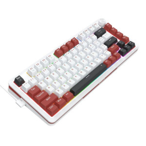 Redragon Stormhunter Alba RGB Switch-uri Magnetice Redragon Roz Mecanica