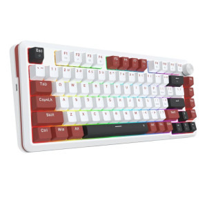 Redragon Stormhunter Alba RGB Switch-uri Magnetice Redragon Roz Mecanica