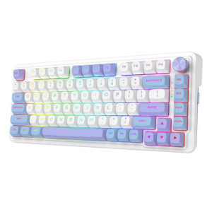 Redragon Cyrus Pro Alb-Mov RGB Switch-uri Liniare Redragon Gri Mecanica