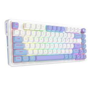 Redragon Cyrus Pro Alb-Mov RGB Switch-uri Liniare Redragon Gri Mecanica