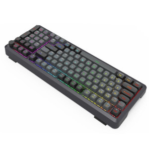 Redragon Bragi Pro Neagra-Gri RGB Switch-uri Liniare Redragon Gri Mecanica