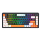 Tastatura Gaming Redragon Landshaker Negru-Alb RGB Switch-uri Liniare Redragon Roz Mecanica