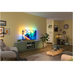Philips Smart TV 65PUS8010/12 Seria PUS8010/12 164cm 4K UHD HDR Ambilight pe 3 laturi