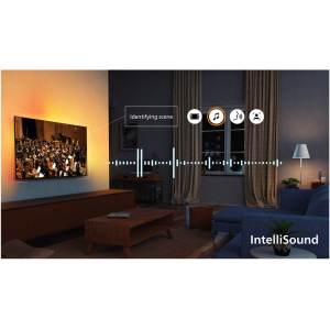 Philips Smart TV 65PUS8010/12 Seria PUS8010/12 164cm 4K UHD HDR Ambilight pe 3 laturi