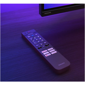 Philips Smart TV 65PUS9010/12 Seria PUS9010/12 164cm gri 4K UHD HDR Ambilight pe 3 laturi