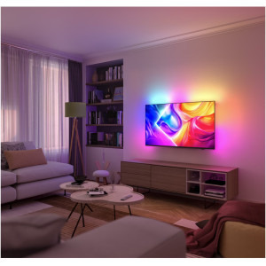 Philips Smart TV 55PUS9010/12 Seria PUS9010/12 139cm gri 4K UHD HDR Ambilight pe 3 laturi