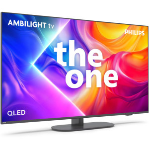 Philips Smart TV 55PUS9010/12 Seria PUS9010/12 139cm gri 4K UHD HDR Ambilight pe 3 laturi