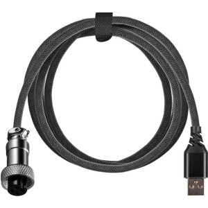 Redragon Coiled Aviator USB-C Black