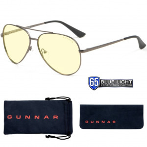 Gunnar Maverick Gunmetal Amber Natural