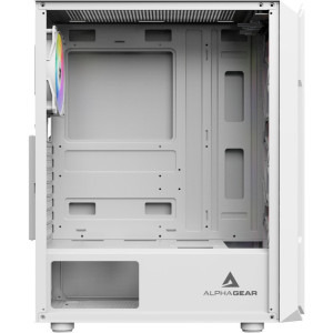 Gaming ZMEU Legendar Plus Alb, AMD Ryzen 5 5600 3.5GHz, 16GB DDR4, 1TB SSD, RTX 3050 6GB GDDR6, Iluminare RGB