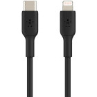 Cablu de date / adaptor Belkin BoostCharge USB-C Male la Lightning Male, 1m, Black