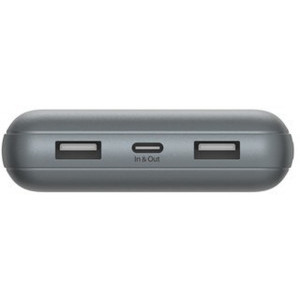 Belkin BoostCharge 20000 mAh, 2x USB, 1x USB-C, Space Grey