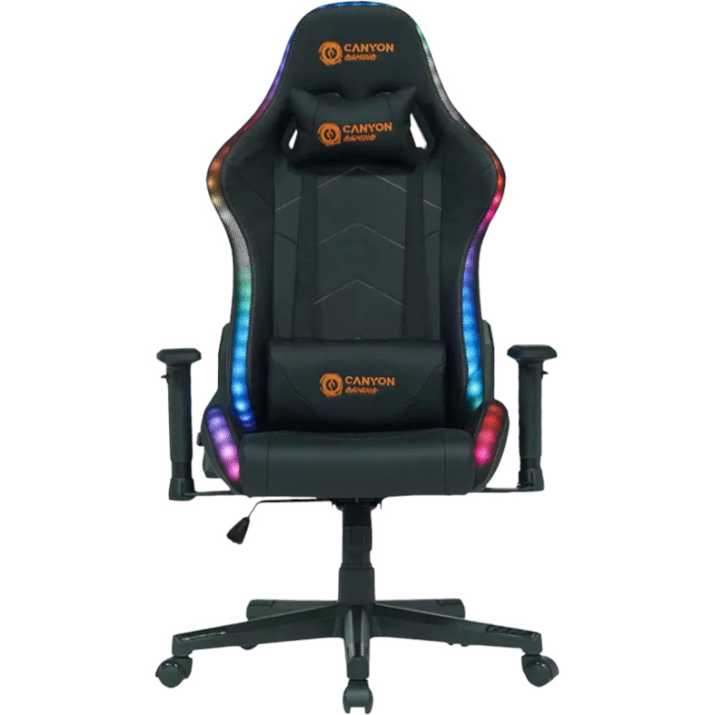 Scaun gaming Canyon Irida RGB Black