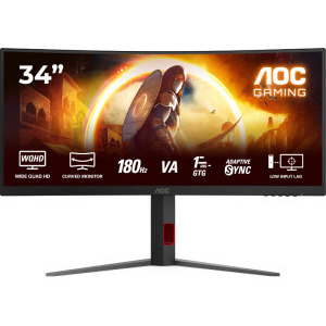 Monitor LED AOC Gaming AGON CU34G4 Curbat 34 inch UWQHD VA 0.5 ms