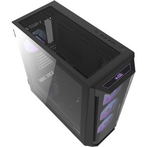 Super Flower Zillion M705 ARGB Tempered Glass Black