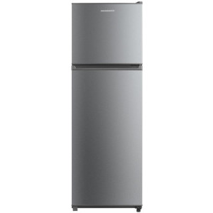 Frigider Heinner HF-M294SE++, 294 L, Clasa E, Control mecanic, Iluminare LED, 176 cm, Argintiu