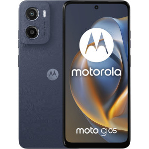 Smartphone Motorola Moto g05, 256GB, 4GB RAM, Dual SIM, 4G, Denim Blue
