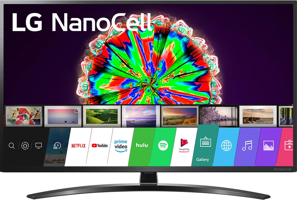 Televizor LED LG Smart TV 55NANO793NE Seria NANO793NE 139cm gri-negru 4K UHD HDR