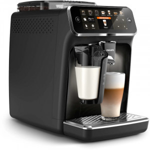 Philips LatteGo EP5441/50, 1500 W, 15 bar, Filtru AquaClean, 12 bauturi, Rasnita ceramica, Negru, 1.8L